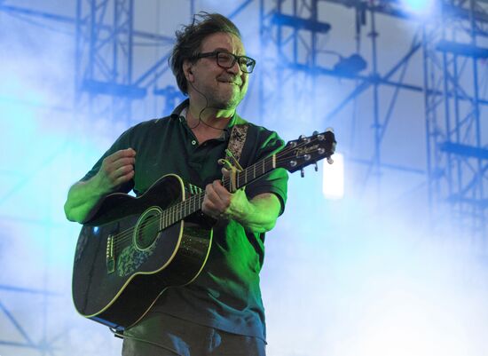 Zemfira and DDT band give concert in Ufa