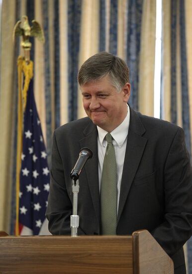 Reception at US Ambassador's residence Spaso House