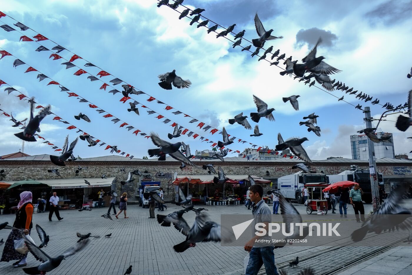 Riots in Istanbul