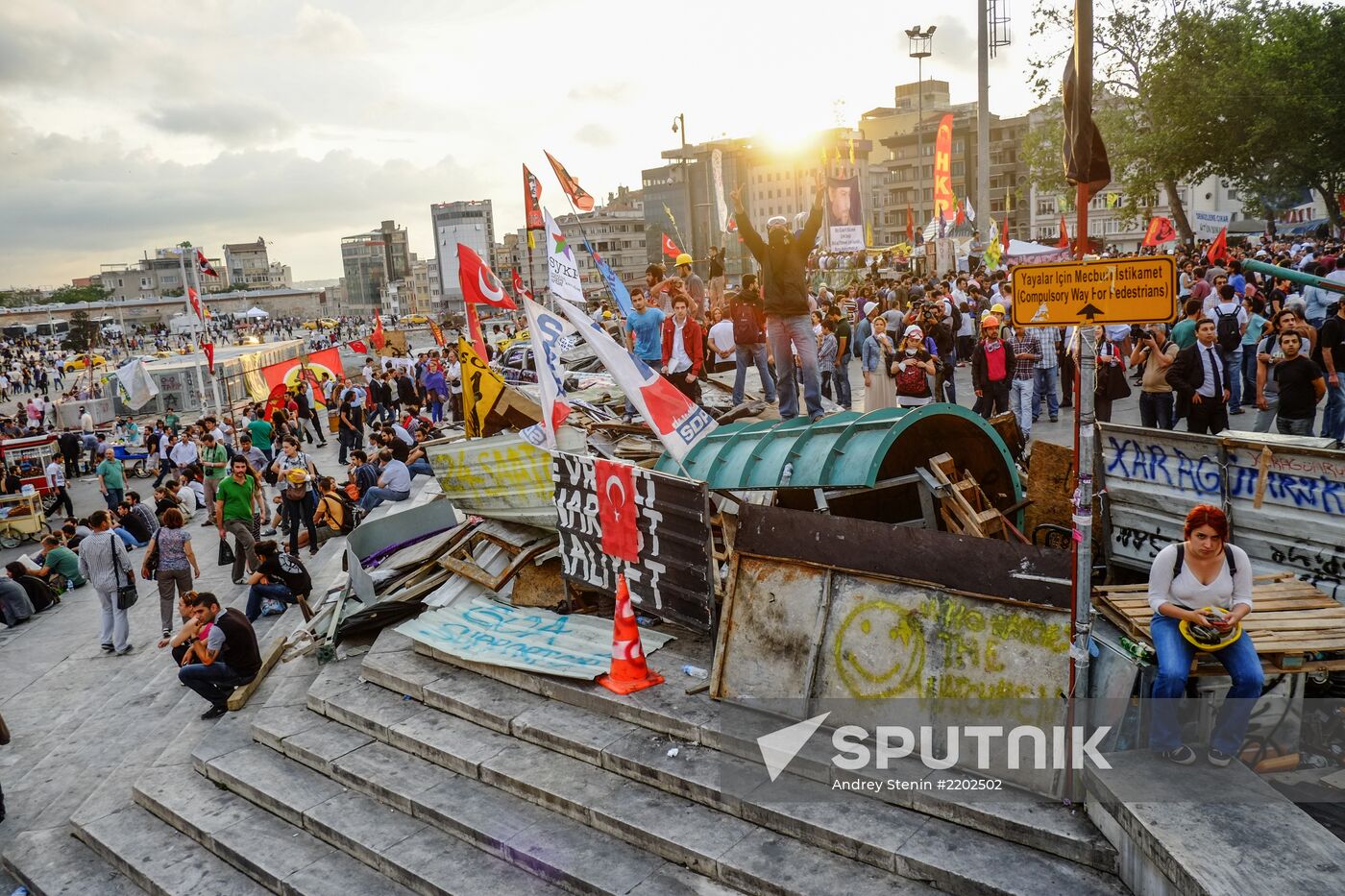 Riots in Istanbul