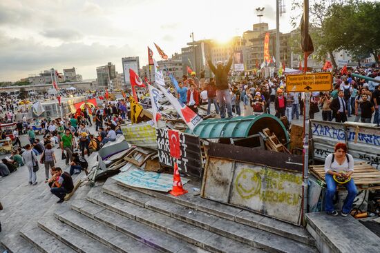 Riots in Istanbul