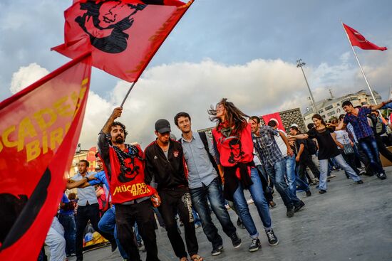 Riots in Istanbul