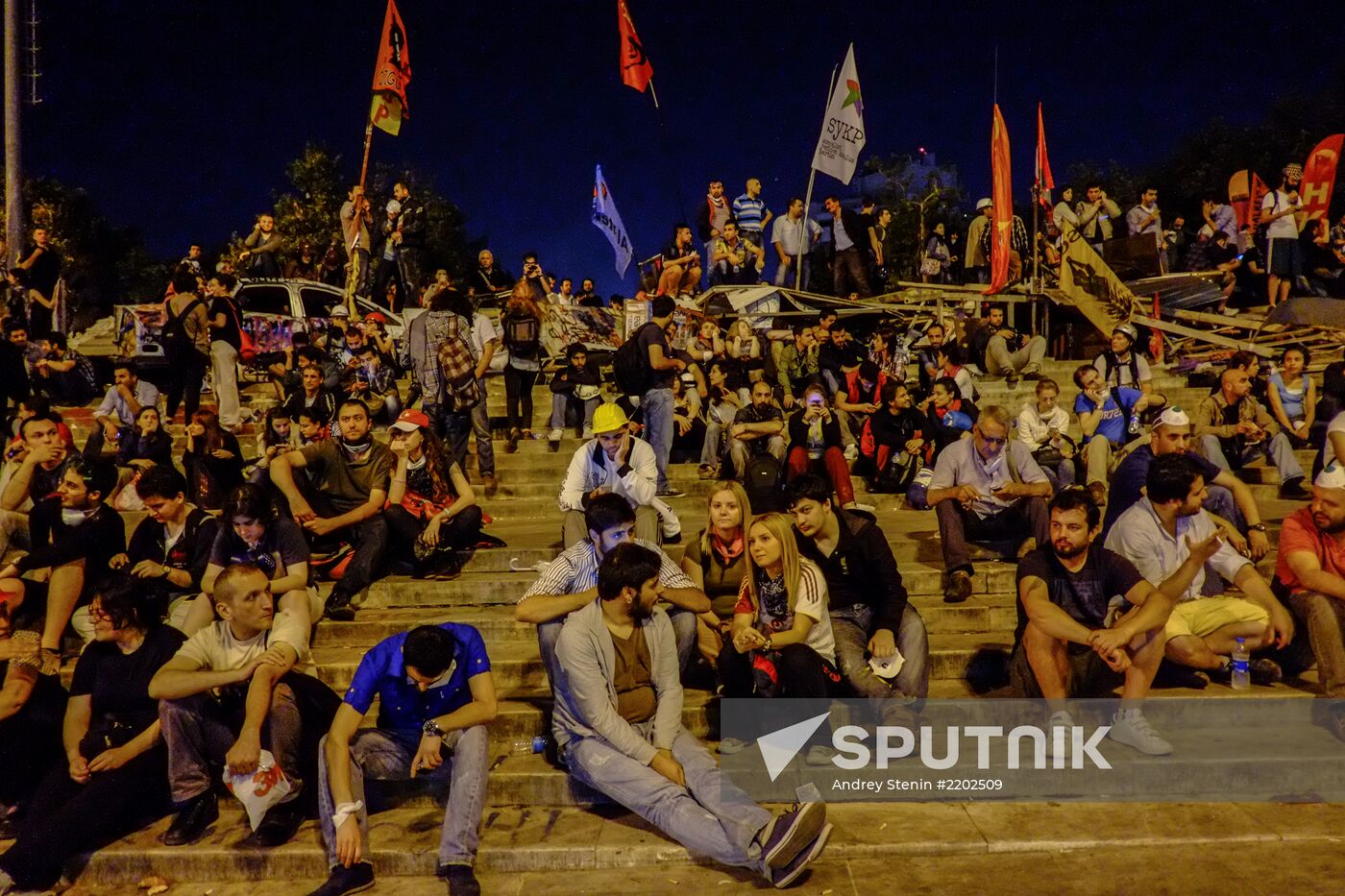Riots in Istanbul