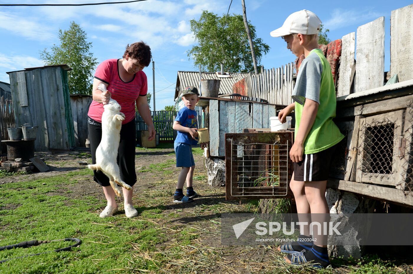 Teachers adopt foster children in Ivankino village