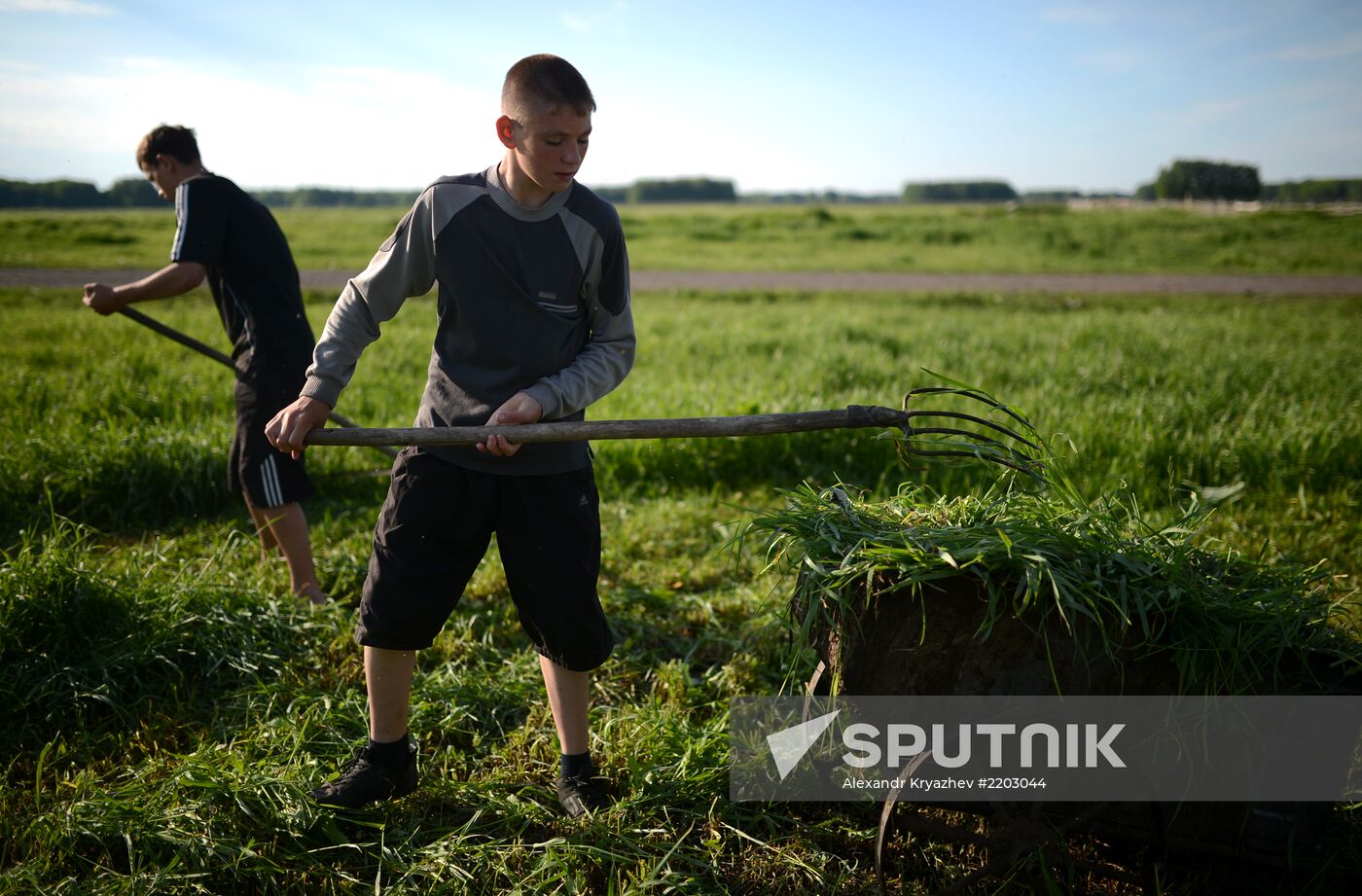 Teachers adopt foster children in Ivankino village