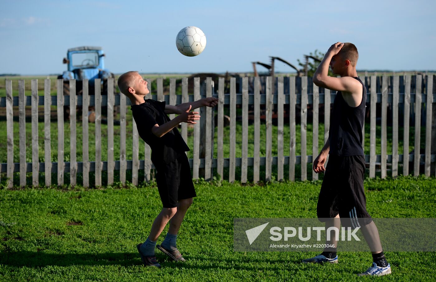 Teachers adopt foster children in Ivankino village