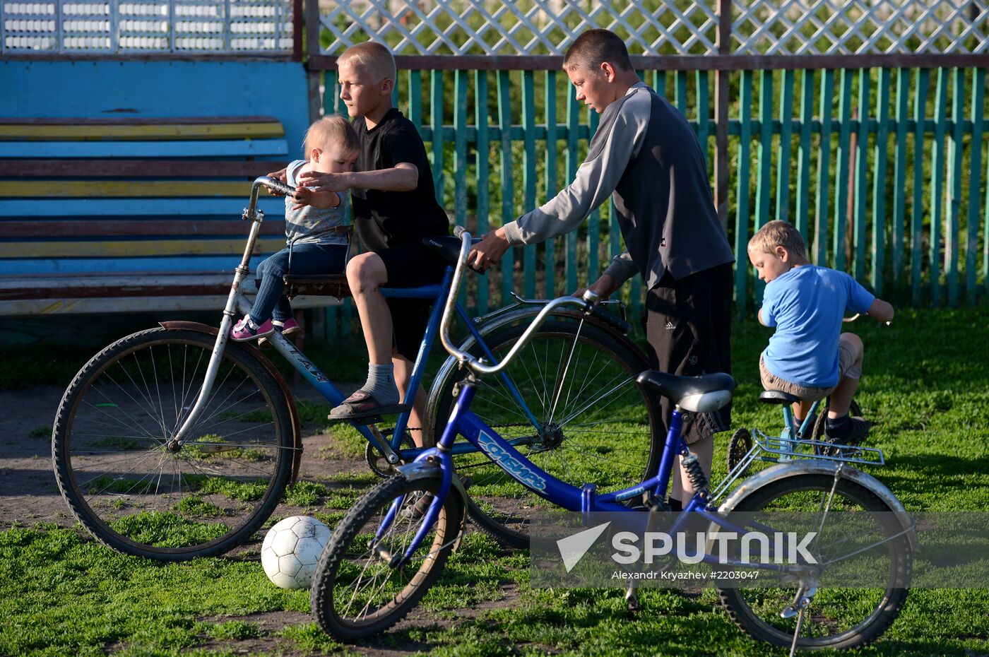 Teachers adopt foster children in Ivankino village