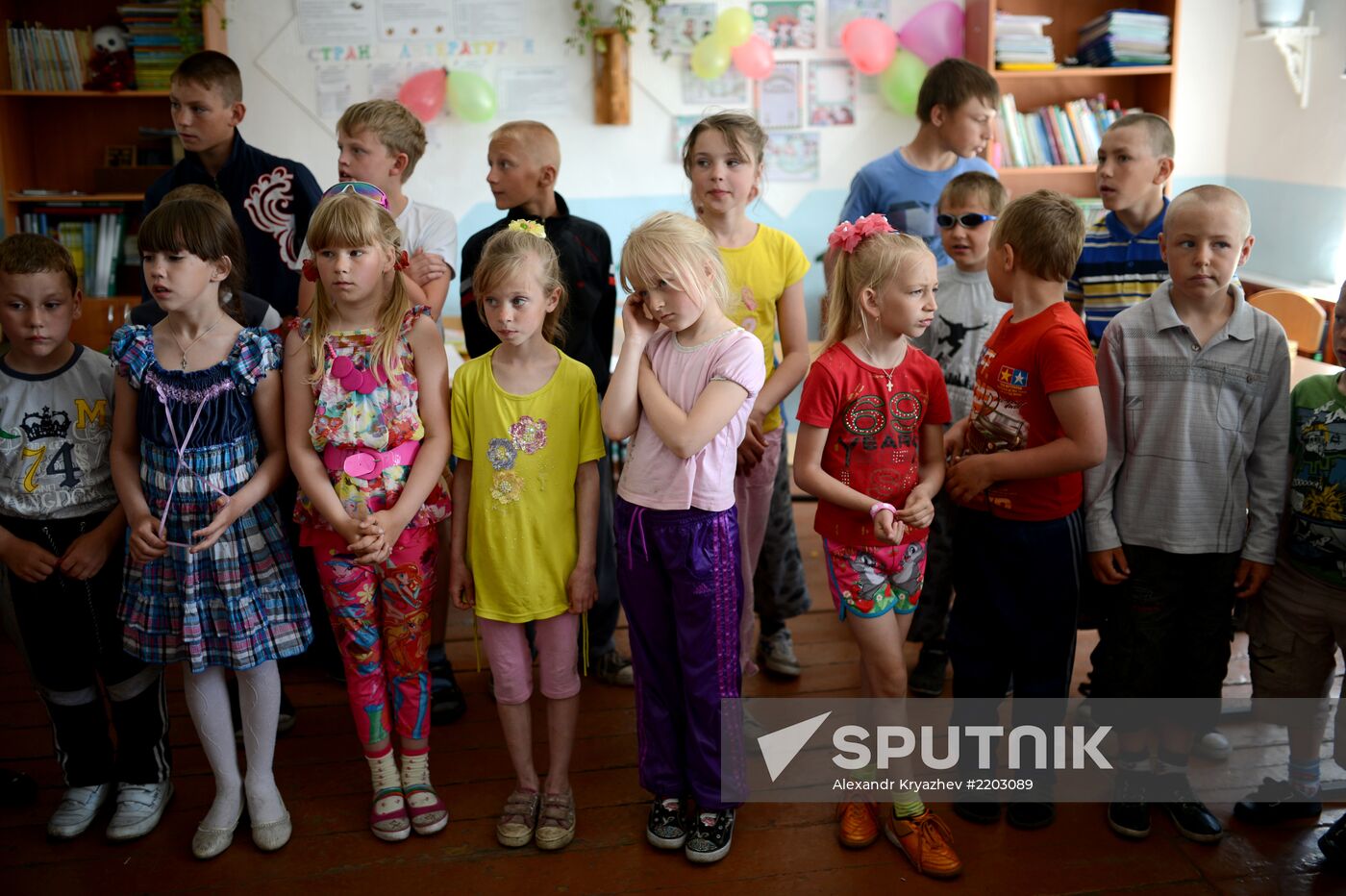 Teachers adopt foster children in Ivankino village