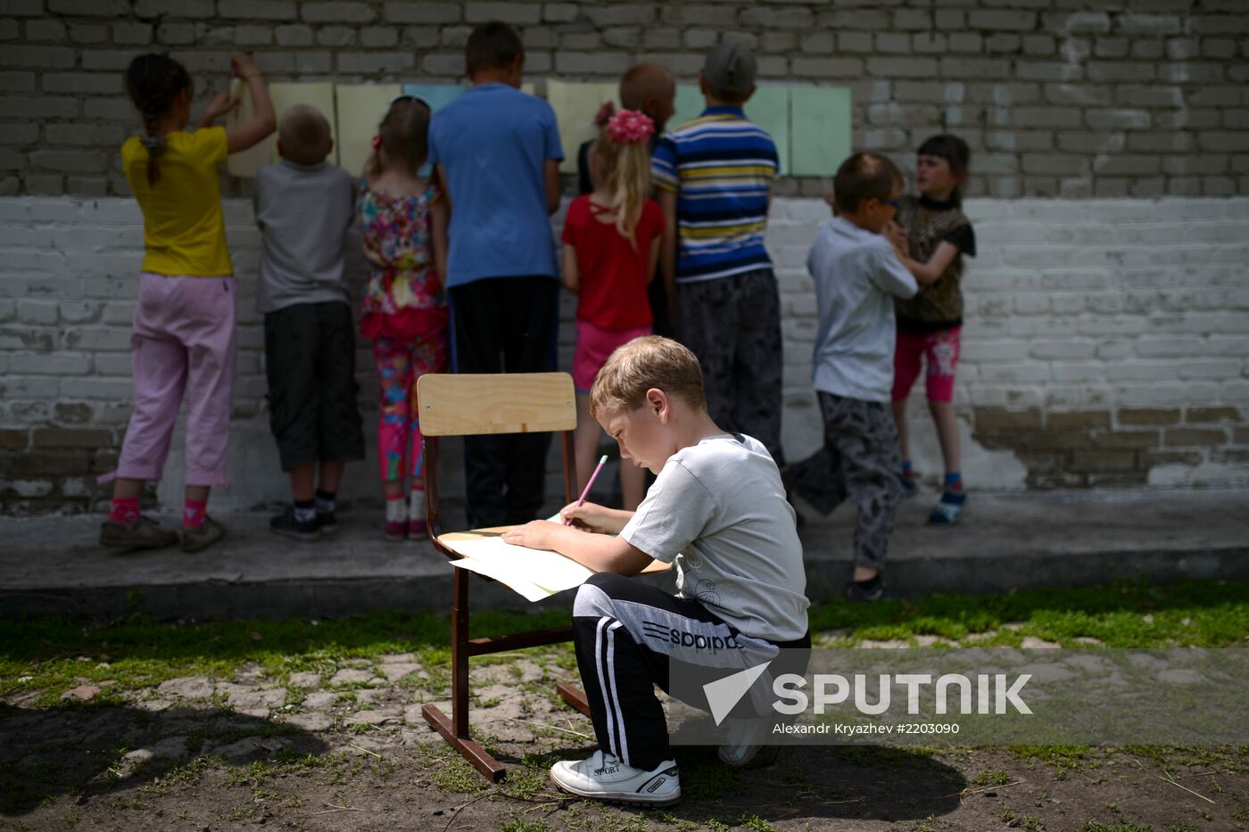 Teachers adopt foster children in Ivankino village