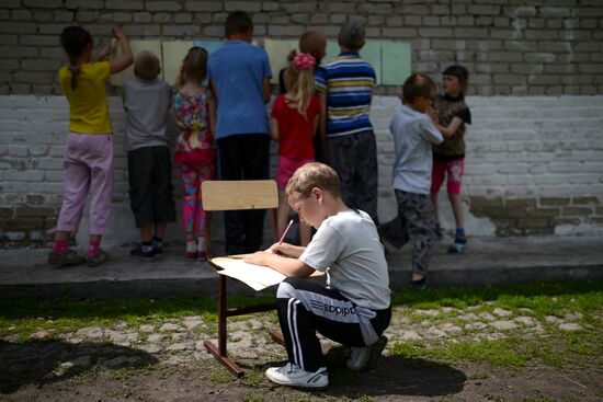 Teachers adopt foster children in Ivankino village