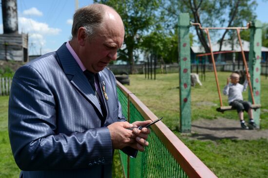 Teachers adopt foster children in Ivankino village