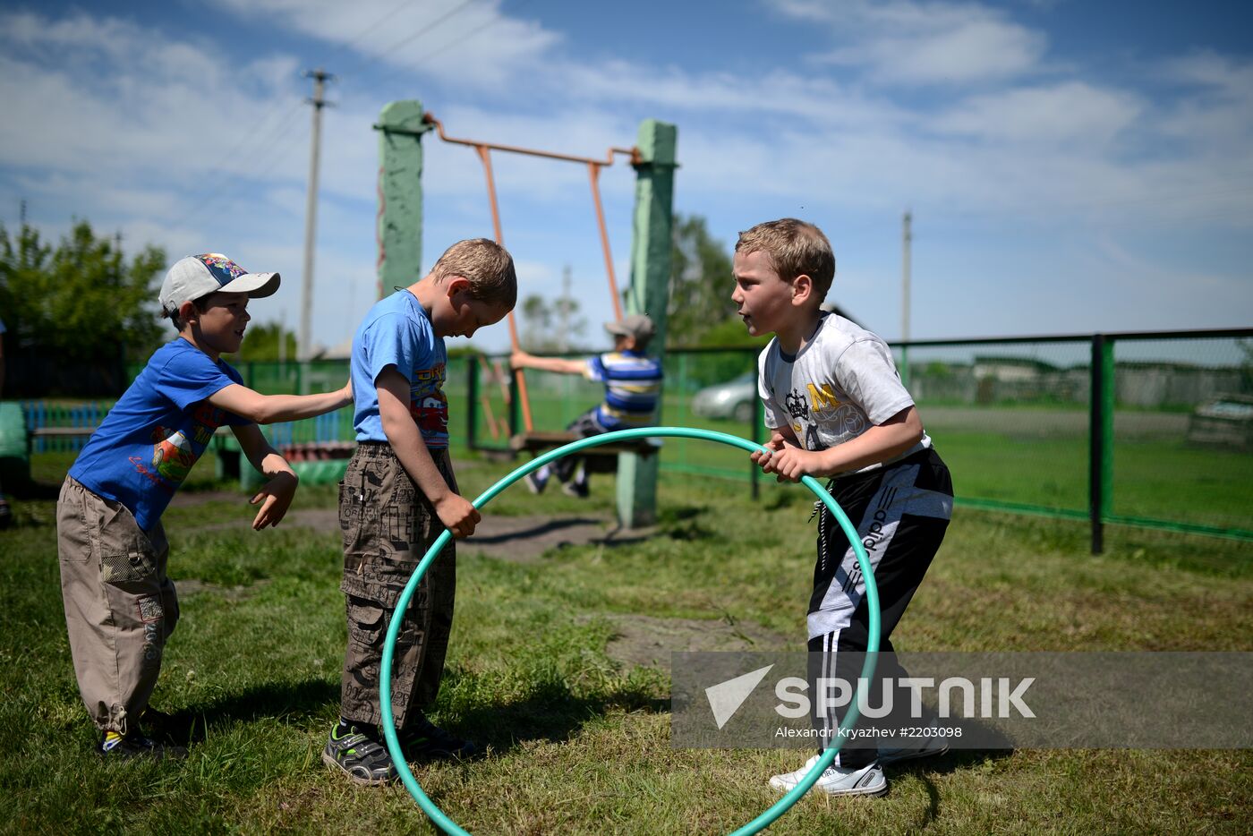 Teachers adopt foster children in Ivankino village