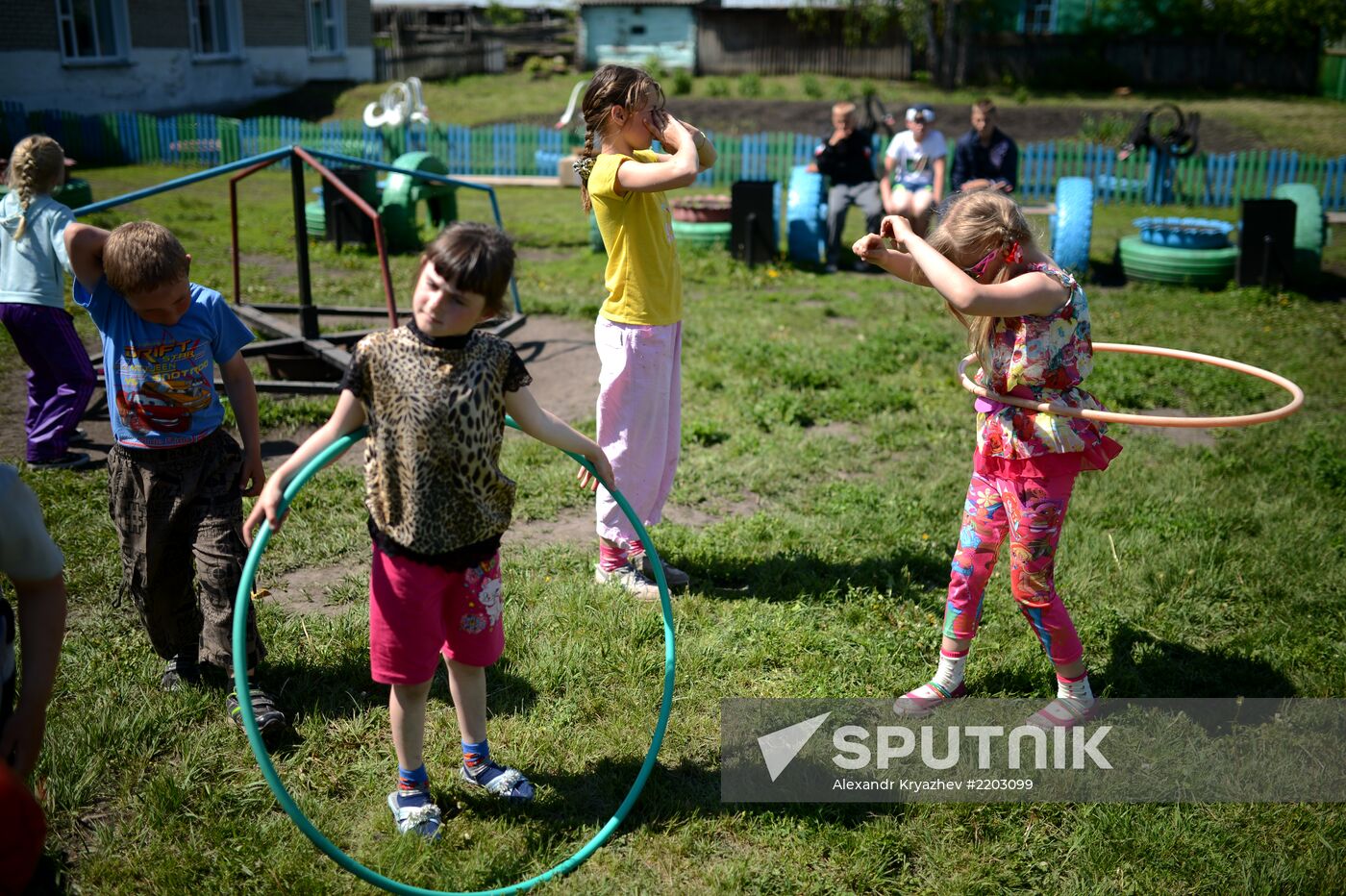 Teachers adopt foster children in Ivankino village