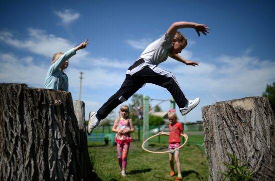 Teachers adopt foster children in Ivankino village