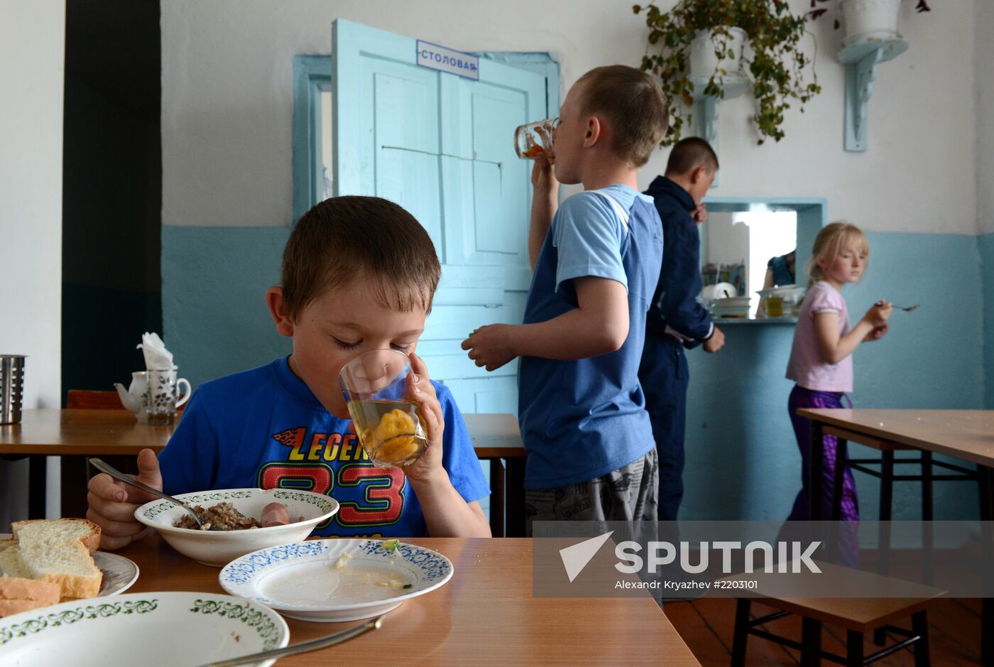 Teachers adopt foster children in Ivankino village