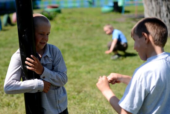 Teachers adopt foster children in Ivankino village