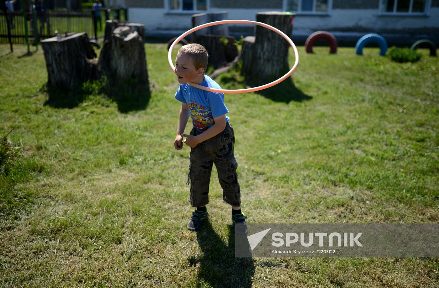 Teachers adopt foster children in Ivankino village