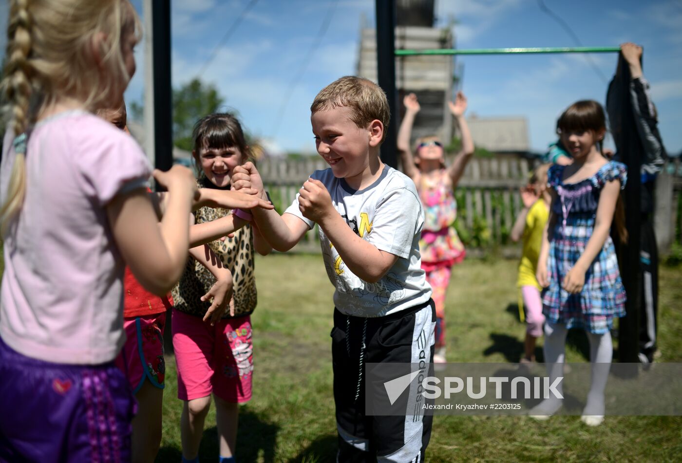 Teachers adopt foster children in Ivankino village