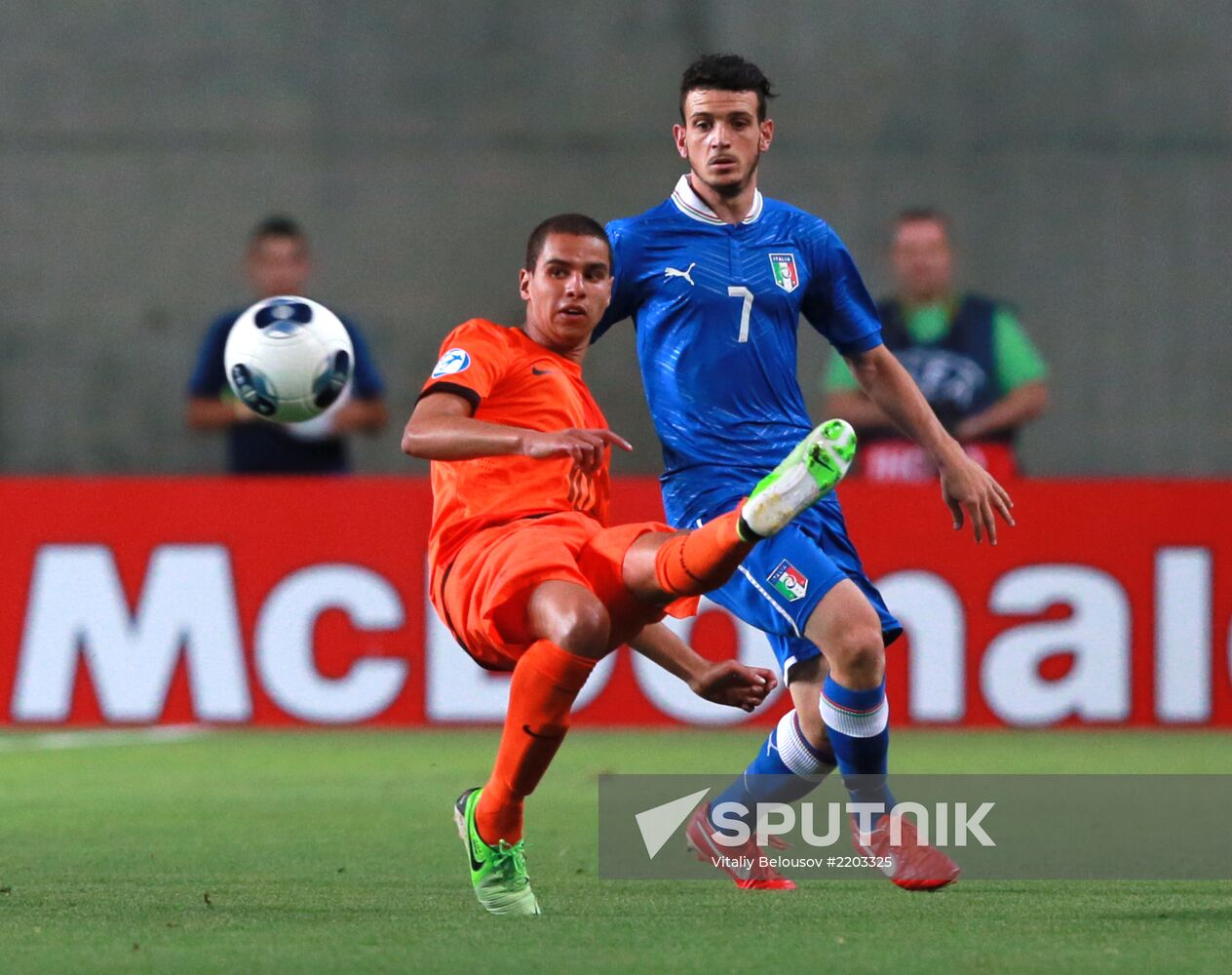UEFA European U-21 Football Championship. Italy vs. Netherlands