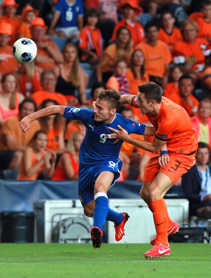 UEFA European U-21 Football Championship. Italy vs. Netherlands