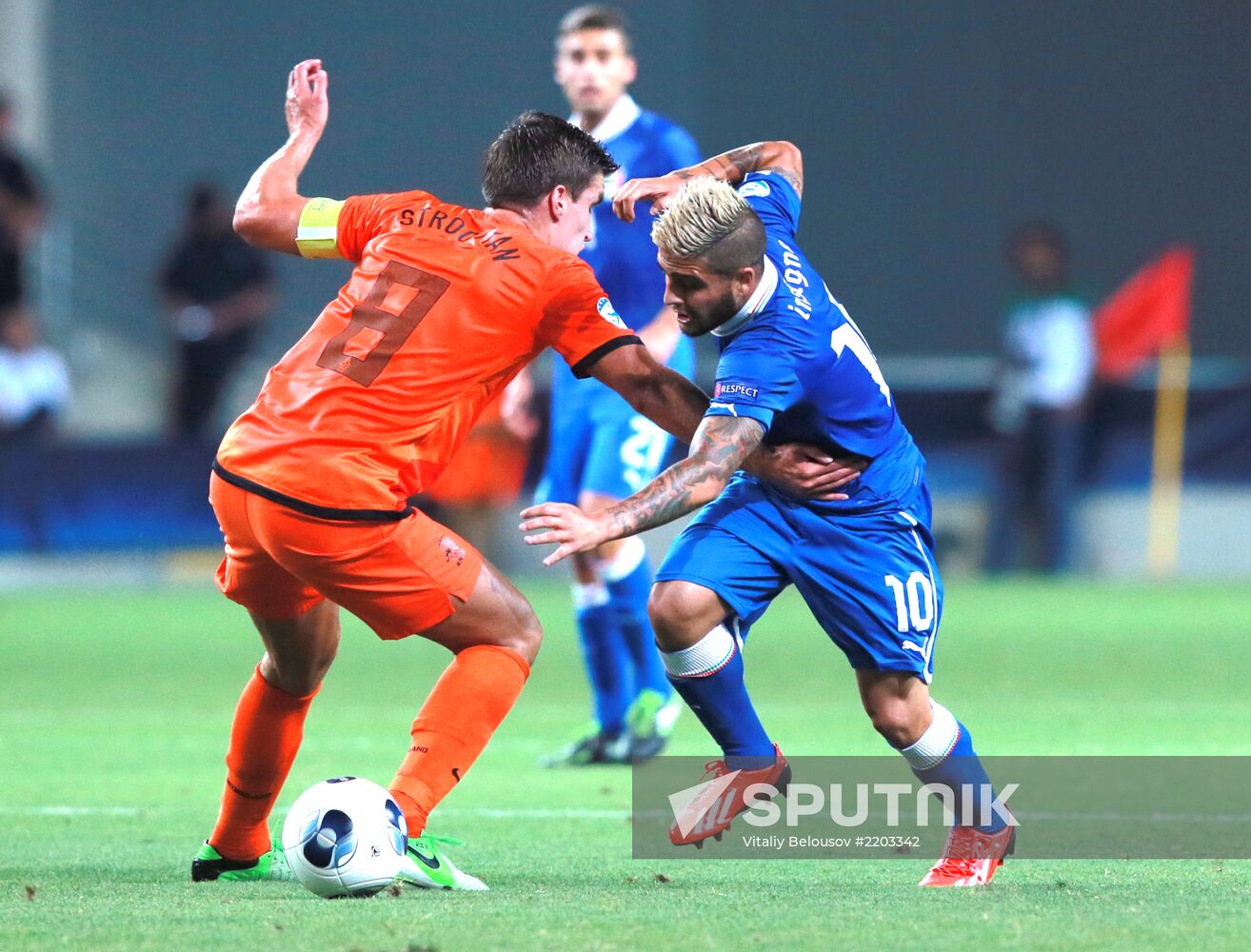 UEFA European U-21 Football Championship. Italy vs. Netherlands