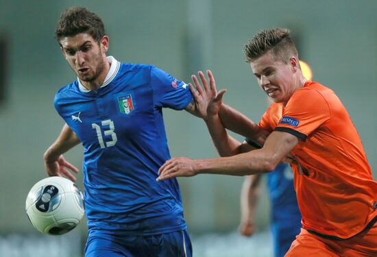 UEFA European U-21 Football Championship. Italy vs. Netherlands