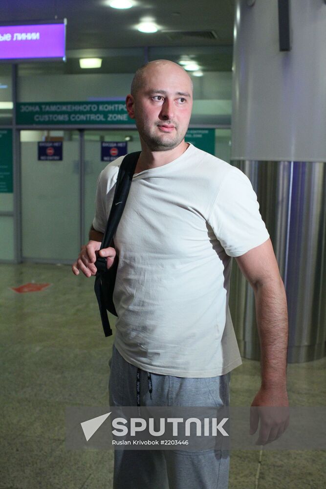 Russian journalist Arkady Babchenko deported from Turkey