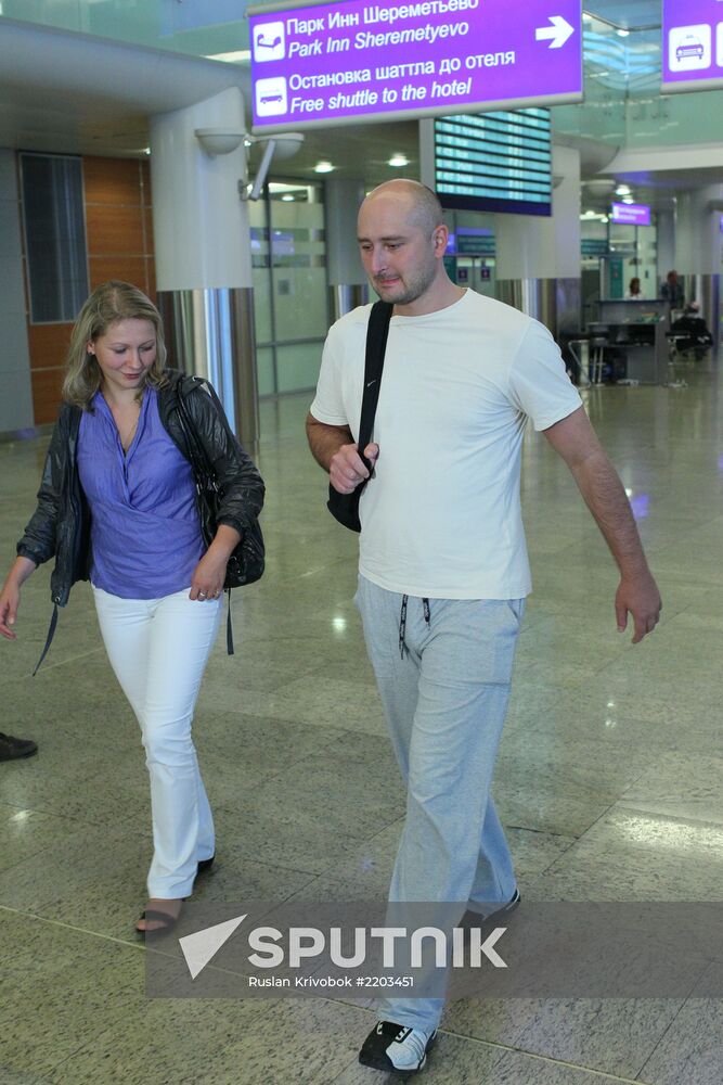 Russian journalist Arkady Babchenko deported from Turkey