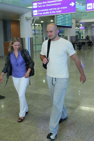 Russian journalist Arkady Babchenko deported from Turkey