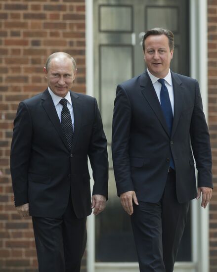 Vladimir Putin's working visit to the United Kingdom