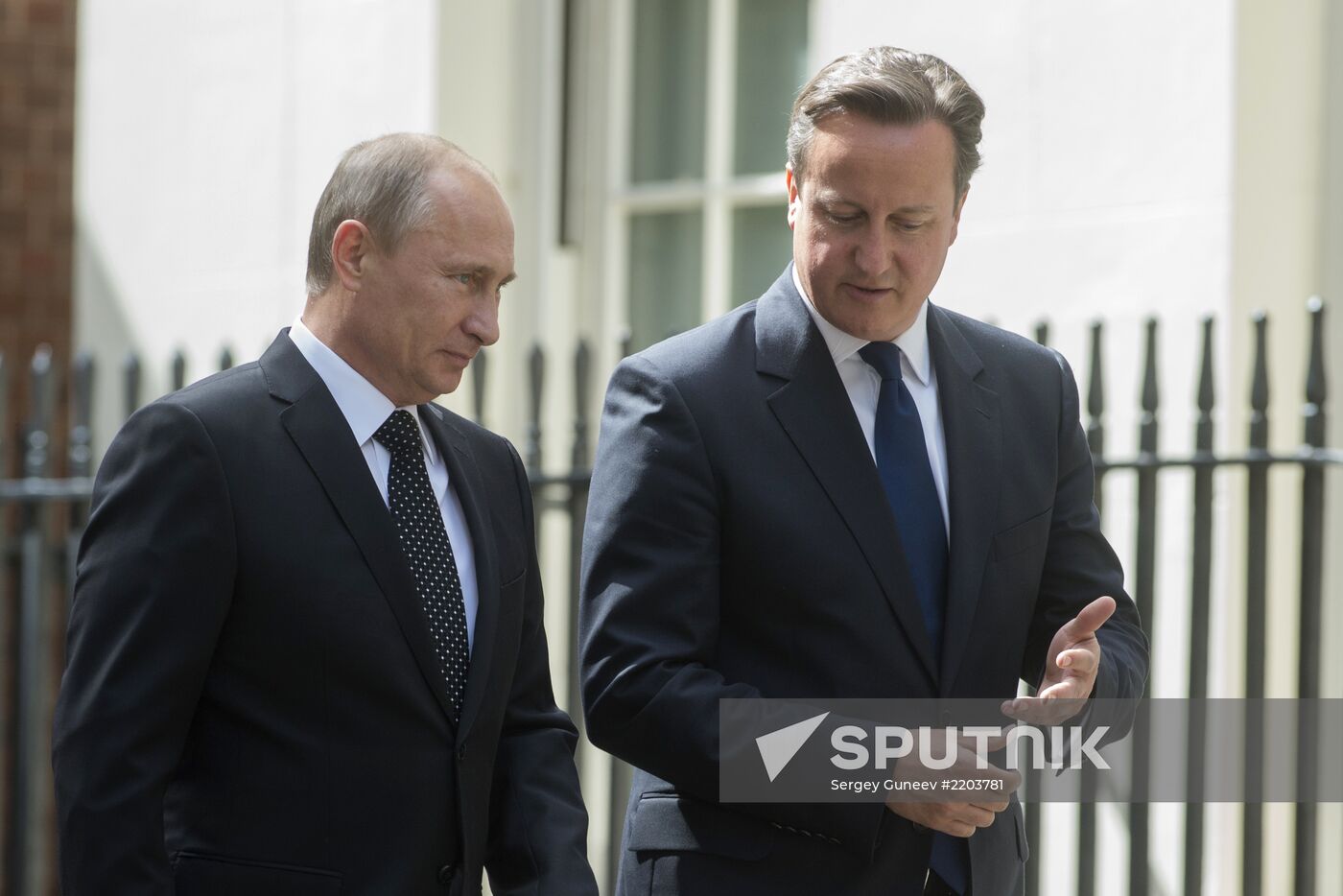 Vladimir Putin's working visit to the United Kingdom