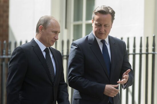 Vladimir Putin's working visit to the United Kingdom