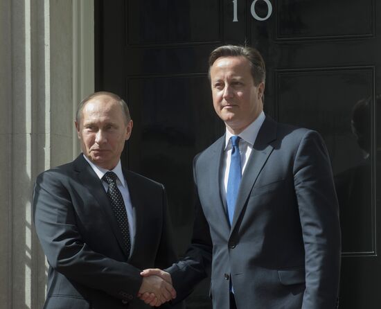 Vladimir Putin's working visit to the United Kingdom