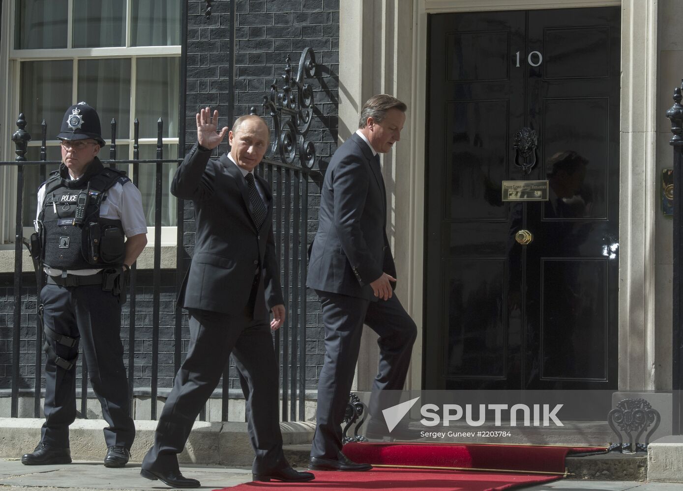 Vladimir Putin's working visit to the United Kingdom