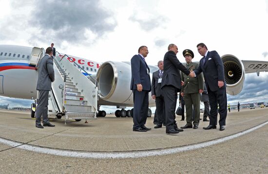 Vladimir Putin's working visit to the United Kingdom