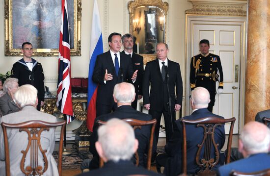 Vladimir Putin's working visit to the United Kingdom
