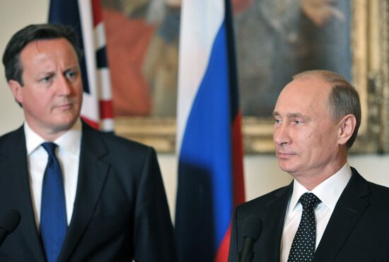 Vladimir Putin's working visit to the United Kingdom