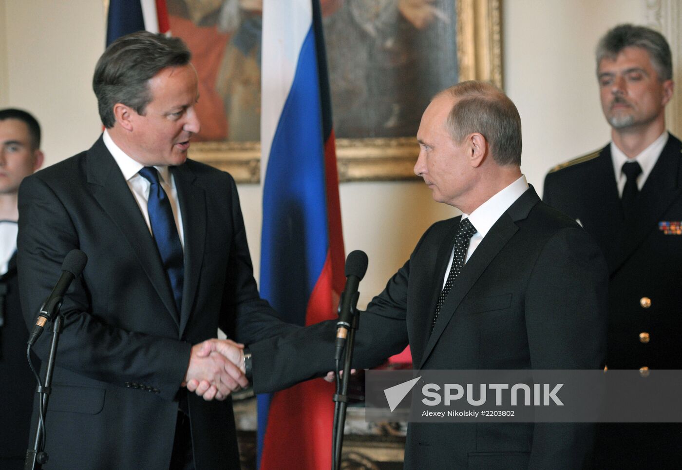 Vladimir Putin's working visit to the United Kingdom