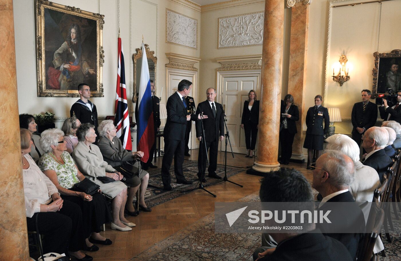 Vladimir Putin's working visit to the United Kingdom