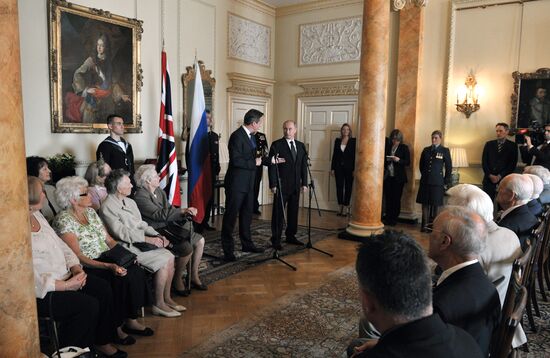 Vladimir Putin's working visit to the United Kingdom