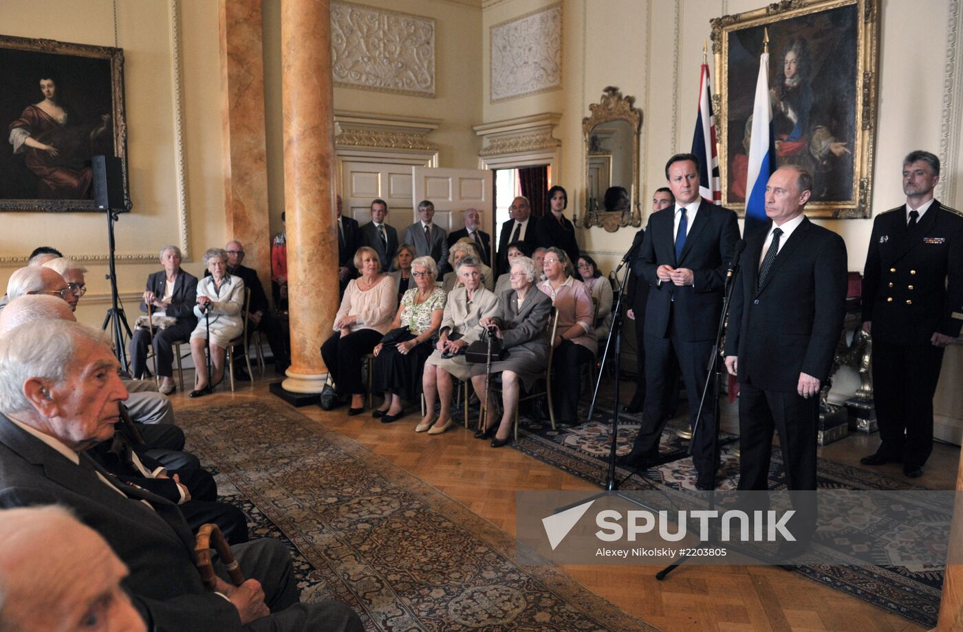 Vladimir Putin's working visit to the United Kingdom
