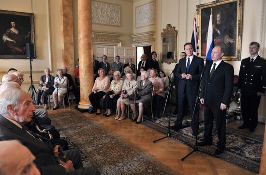 Vladimir Putin's working visit to the United Kingdom