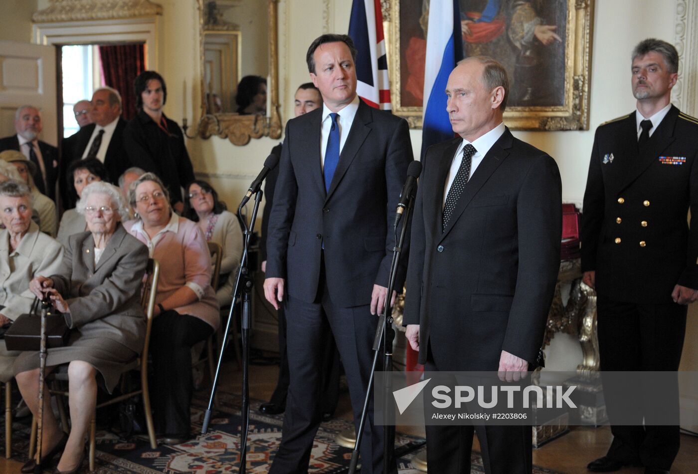 Vladimir Putin's working visit to the United Kingdom