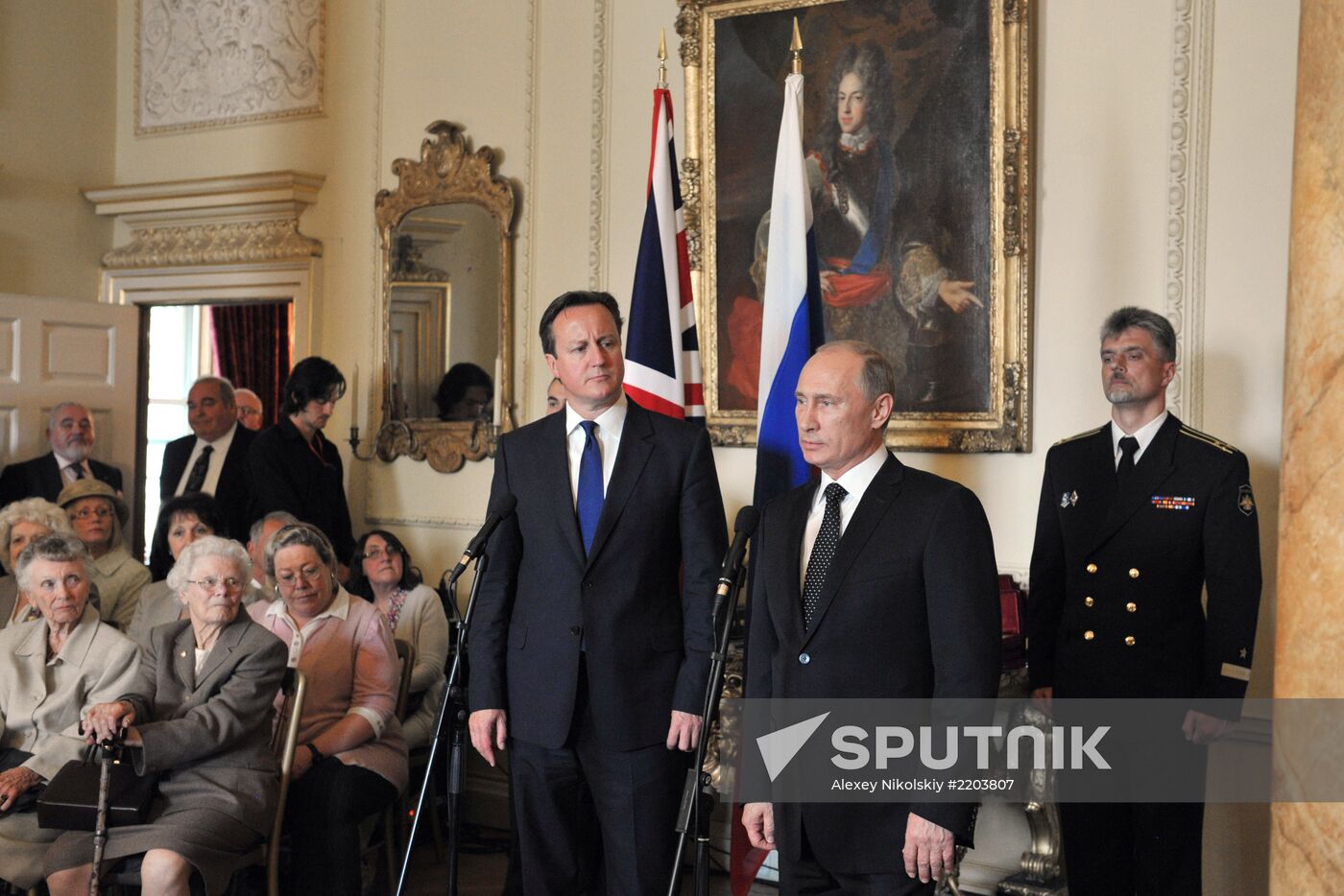 Vladimir Putin's working visit to the United Kingdom