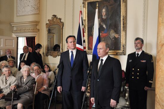 Vladimir Putin's working visit to the United Kingdom