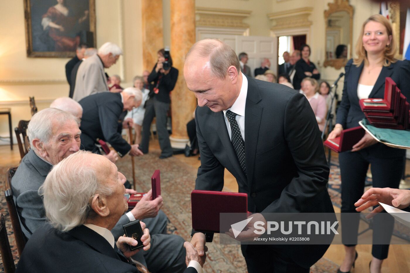 Vladimir Putin's working visit to the United Kingdom