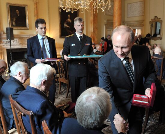 Vladimir Putin's working visit to the United Kingdom