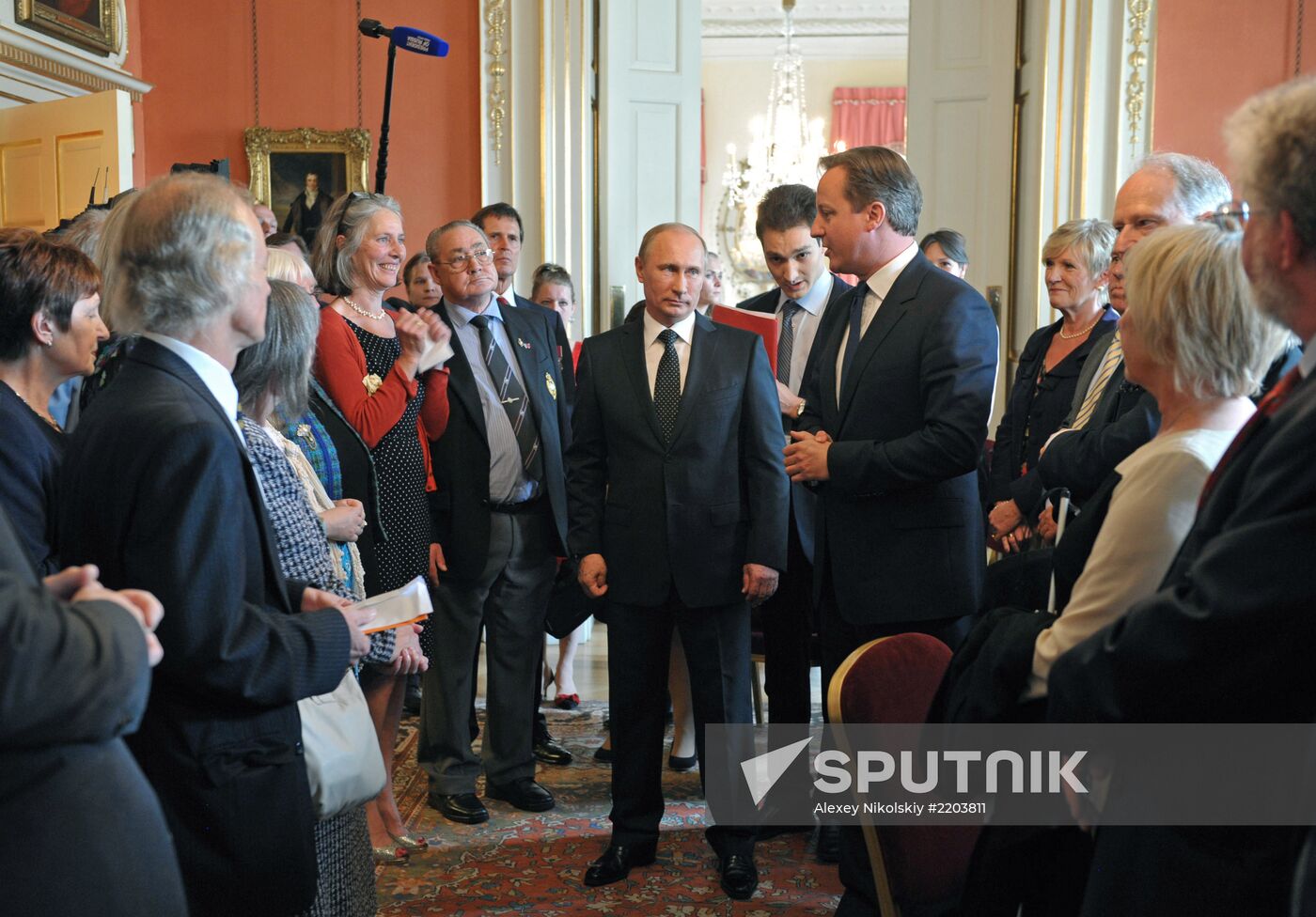 Vladimir Putin's working visit to the United Kingdom