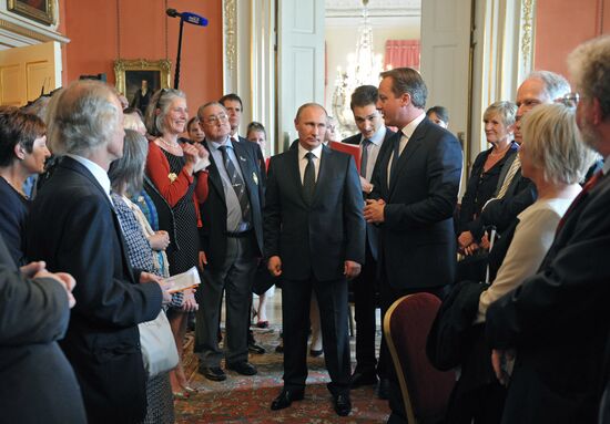 Vladimir Putin's working visit to the United Kingdom