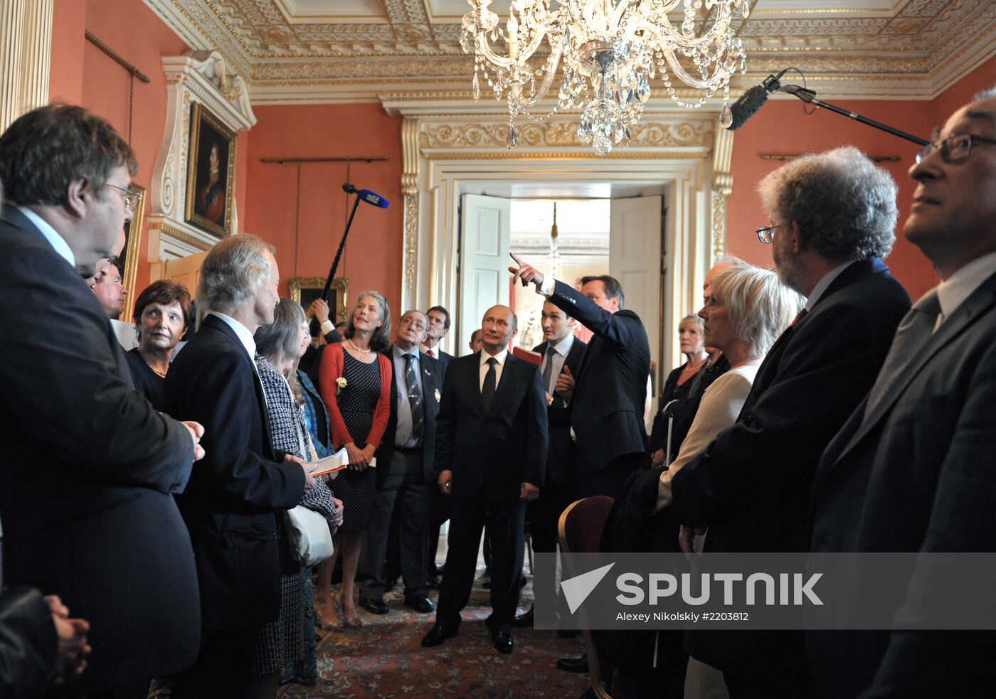 Vladimir Putin's working visit to the United Kingdom
